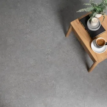 Runa Harbour Grey Tile Luxury Click Vinyl Flooring 5mm