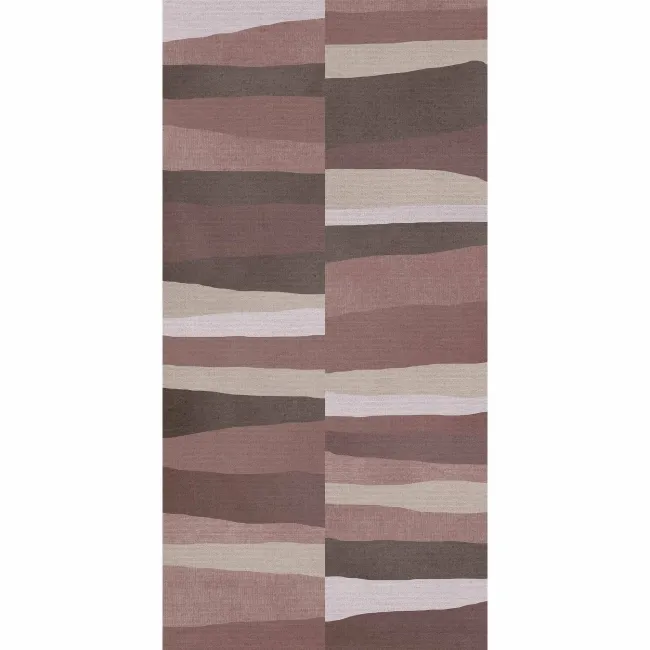 Seven Pink Abstract Decor Matt Ceramic Wall Tile