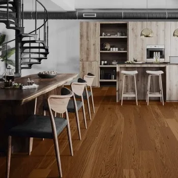 Mediano Mousse Oak Engineered Flooring 14mm x 155mm Lacquered