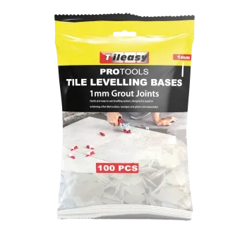 1mm Tile Wedge Levelling Base - 100 per pack