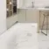 Carrara White Matt Marble Porcelain Floor Tile