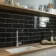 Linear Black Gloss Wall Tiles