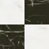 Marble Chess Effect Black & White Matt Porcelain Tile