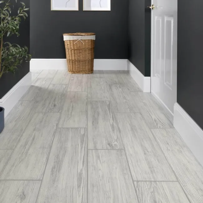 Banzai Greige Oak Wood Effect Matt Porcelain Floor Tile