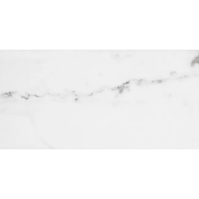 Carrara White Marble Effect Matt Brick Wall Tiles