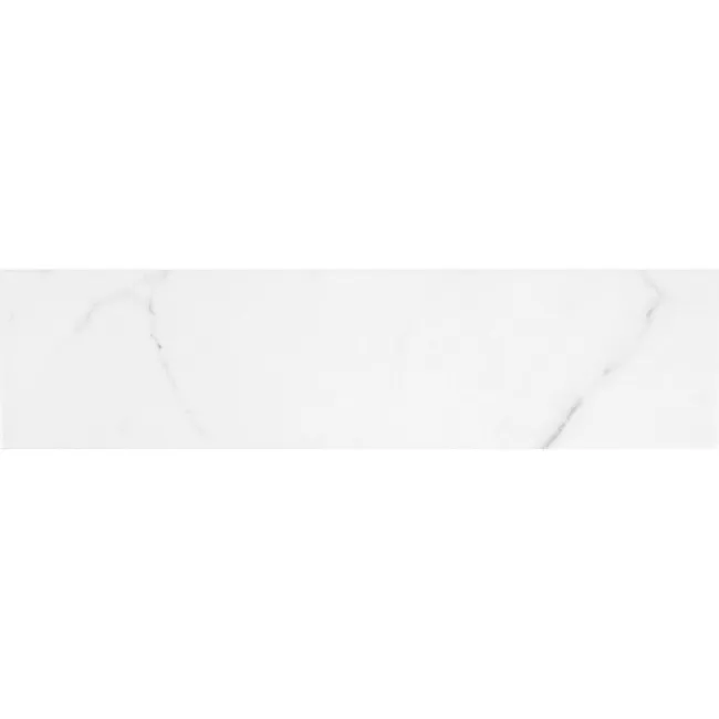 Carrara White Marble Effect Matt Brick Wall Tiles