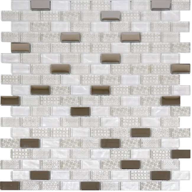 Georgia Oyster Pearl Glass Mosaic