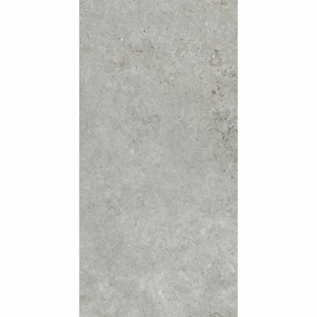 Roca Limestone Effect Grey Matt Porcelain Wall & Floor Tile