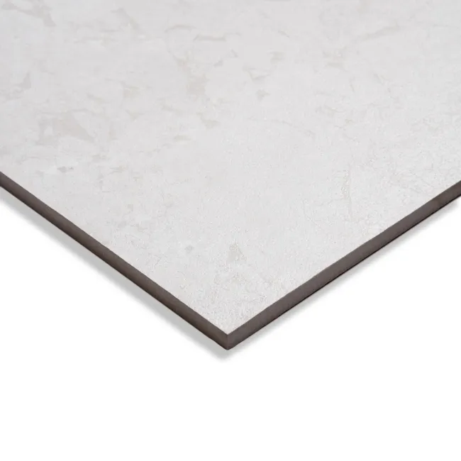 Neeko White Stone Effect Matt Porcelain Tile
