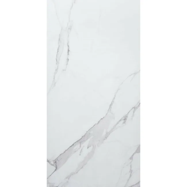 Place White Marble Effect Wall and Floor Tiles