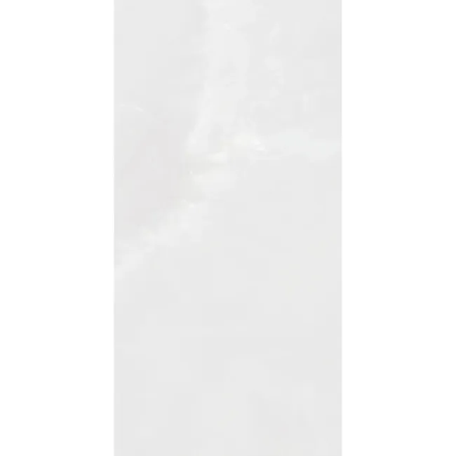 Precious White Onyx Marble Effect Polished Porcelain Tile