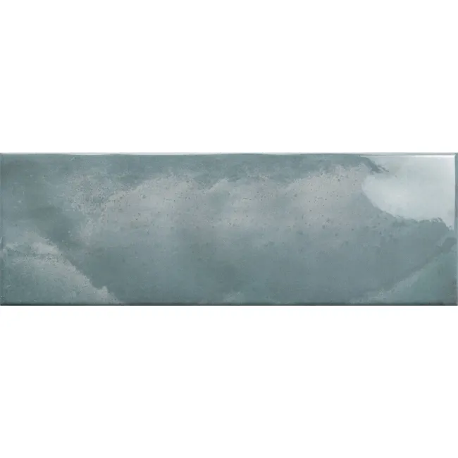 Zellige Ocean Blue Gloss Porcelain Tile