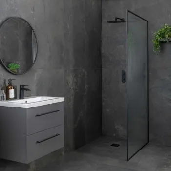 Magma Sparkle Black Slate Effect Anti Slip Porcelain Tile