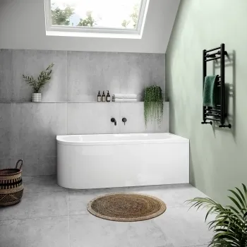 Optic Light Grey Matt Stone Effect Porcelain Wall and Floor Tile