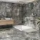 Scarlet Black Onyx Marble Effect Polished Porcelain Tile