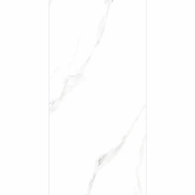 Alaskan Calacatta White Marble Effect Gloss Ceramic Wall Tile