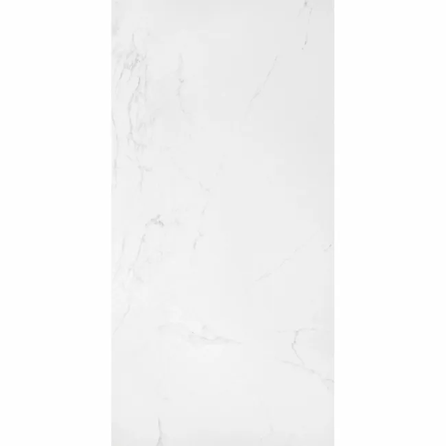 Carrara White Polished Marble Porcelain Floor Tile