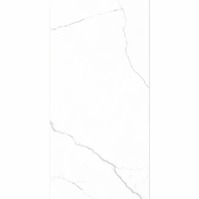 Roca Lincoln White Marble Effect Matt Porcelain Wall & Floor Tile