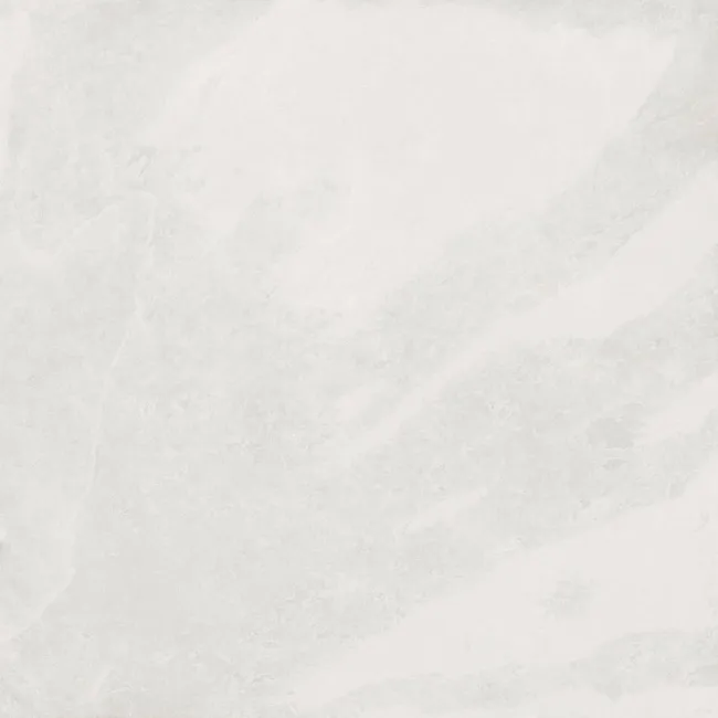 Mustang White Slate Effect Matt Porcelain Floor Tile