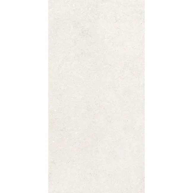 Everlast White Concrete Effect Matt Porcelain Wall & Floor Tile