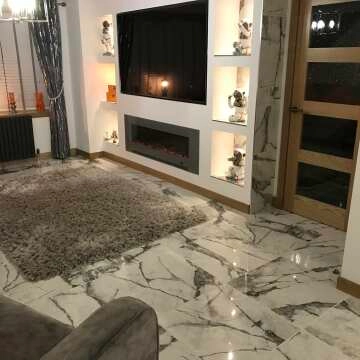 Invisible Marble Gloss Floor Tile