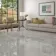 Clinquer Grey Polished Concrete Effect Porcelain Floor Tile