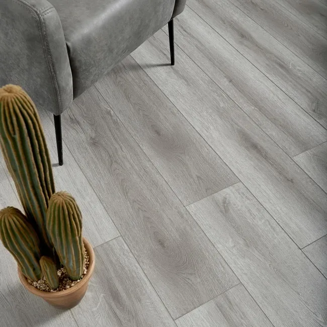 Adelie Rock Grey Luxury Click Vinyl Flooring 5mm
