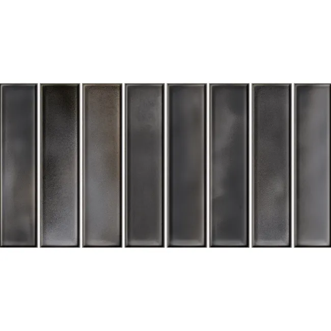 Alba Dark Blue Kit Kat Effect Gloss Ceramic Wall Tile