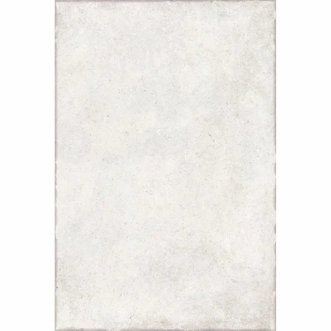 Bologna White Stone Effect Matt Porcelain Wall and Floor Tile