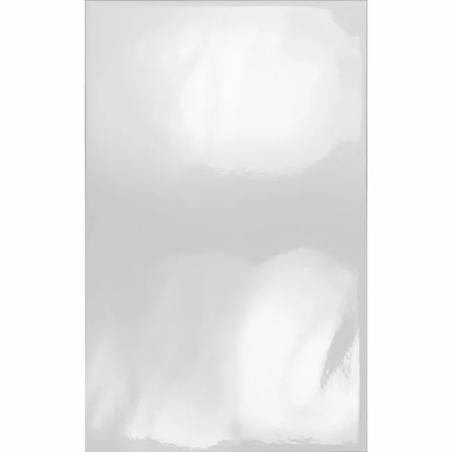 Bumpy White Gloss Ceramic Wall Tile - 250x400