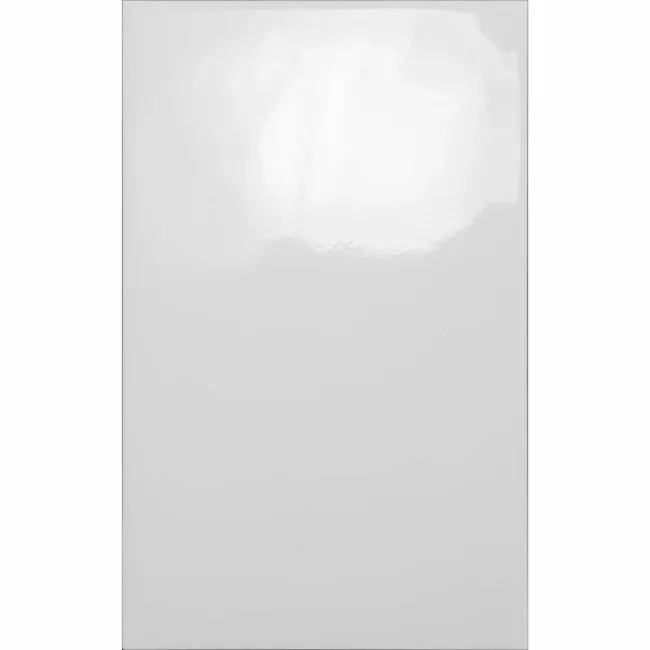 Bumpy White Gloss Ceramic Wall Tile - 250x400