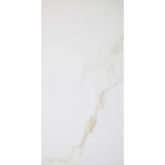 Carrara Gold Gloss Marble Effect Vitrified Ceramic Wall and Floor Tile