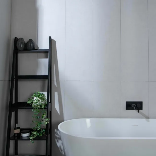 Colony White Stone Effect Matt Ceramic Wall Tile