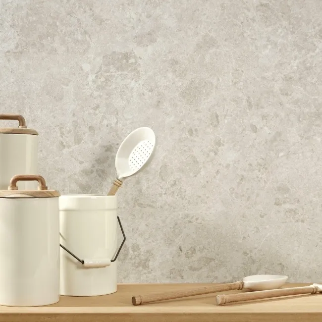 Roca Marais Ivory Marble Effect Matt Large Porcelain Tile