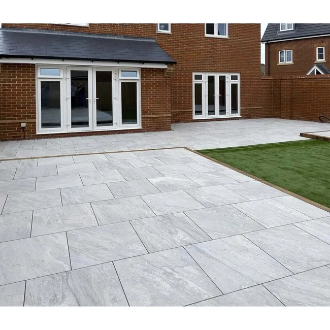 Icarus Grey Porcelain Outdoor Slab