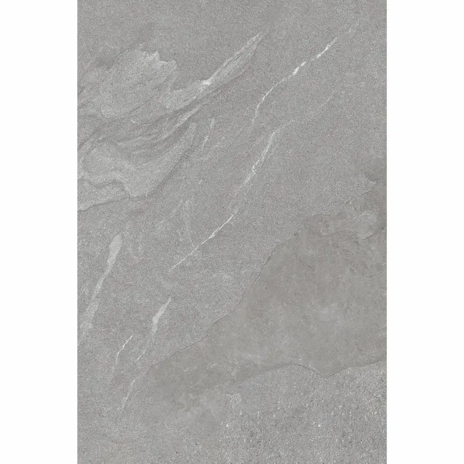 Kayrak Grey Slate Effect Matt Porcelain Wall and Floor Tile