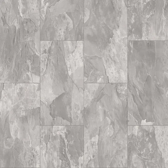 Majestic Grey Slate Tile Pure+ Laminate Flooring 8mm