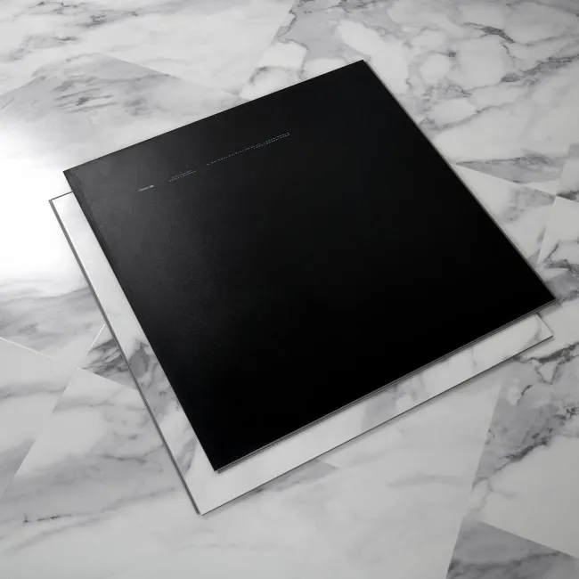 Marble Deluxe White Tile Luxury Click Vinyl Flooring 6mm