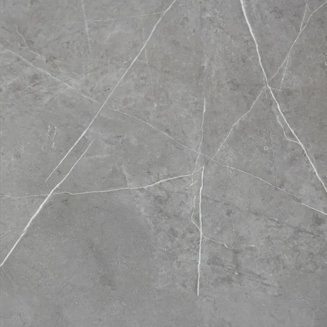 Marble Deluxe Grey Tile Luxury Click Vinyl Flooring 6mm
