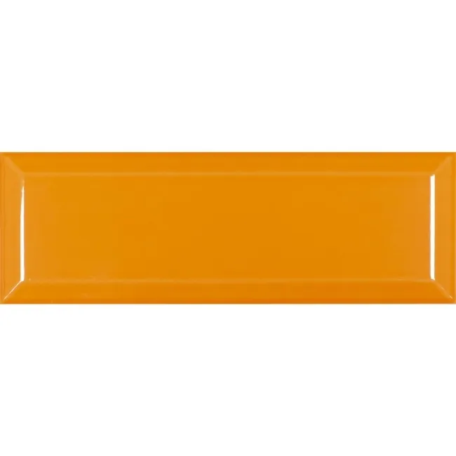 Gloss Wall Orange Metro Tiles