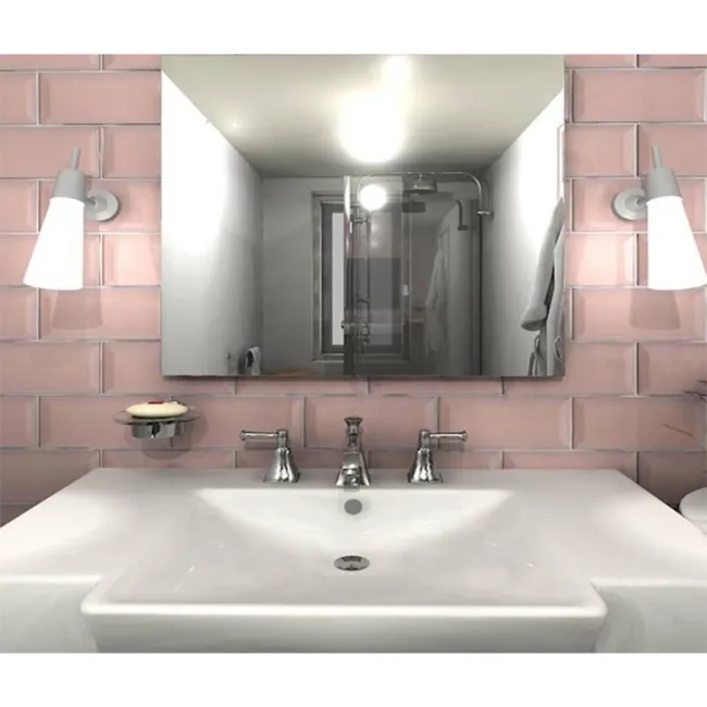 Metro Pink Wall Tile