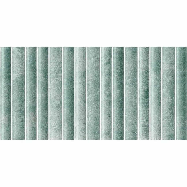 Rubik Green Kit Kat Effect Gloss Ceramic Wall Tile