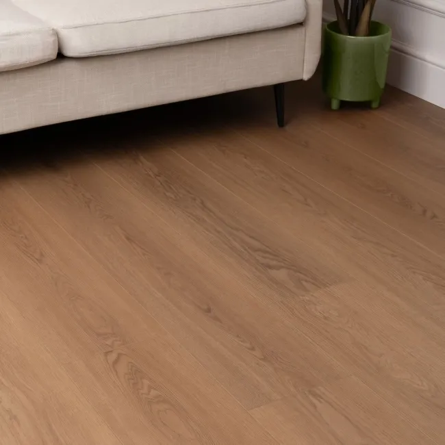 Spectrum Natural Oak Acoustic Luxury Click Vinyl Flooring 8mm