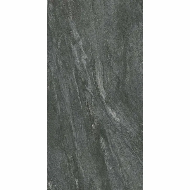 Teide Dark Grey Stone Effect Anti Slip Matt Porcelain Tile