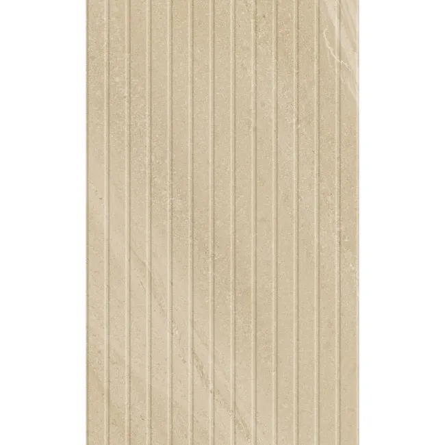 Urbano Beige Decor Stone Effect Matt Ceramic Wall Tile