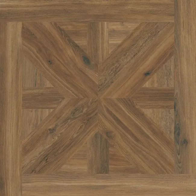 Volte Walnut Woven Wood Effect Matt Porcelain Floor Tile