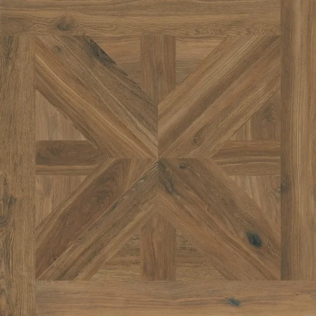 Volte Walnut Woven Wood Effect Matt Porcelain Floor Tile