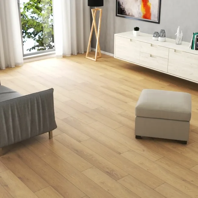 Willow Light Oak Luxury Click Vinyl Flooring 5mm