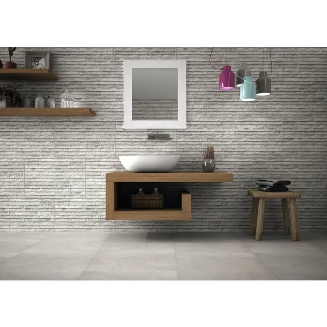 Yosemite Grey Split Face Wall Tiles