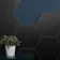 Apollo Hexagon Black Wall and Floor Tile